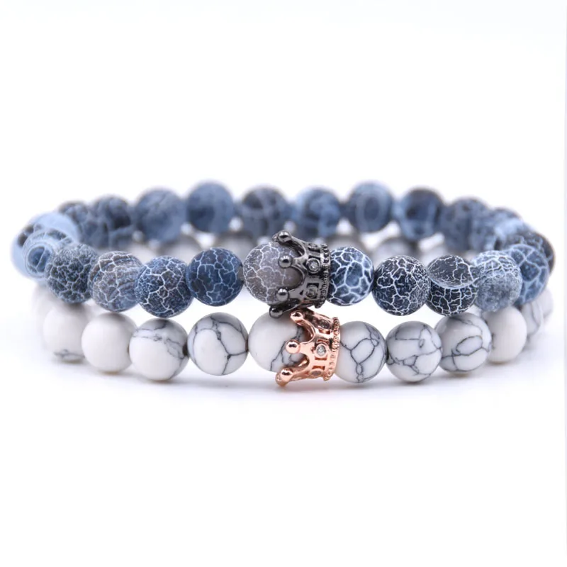 

Fashion crown bead stone bracelet set for women wholesale N911180, Picture