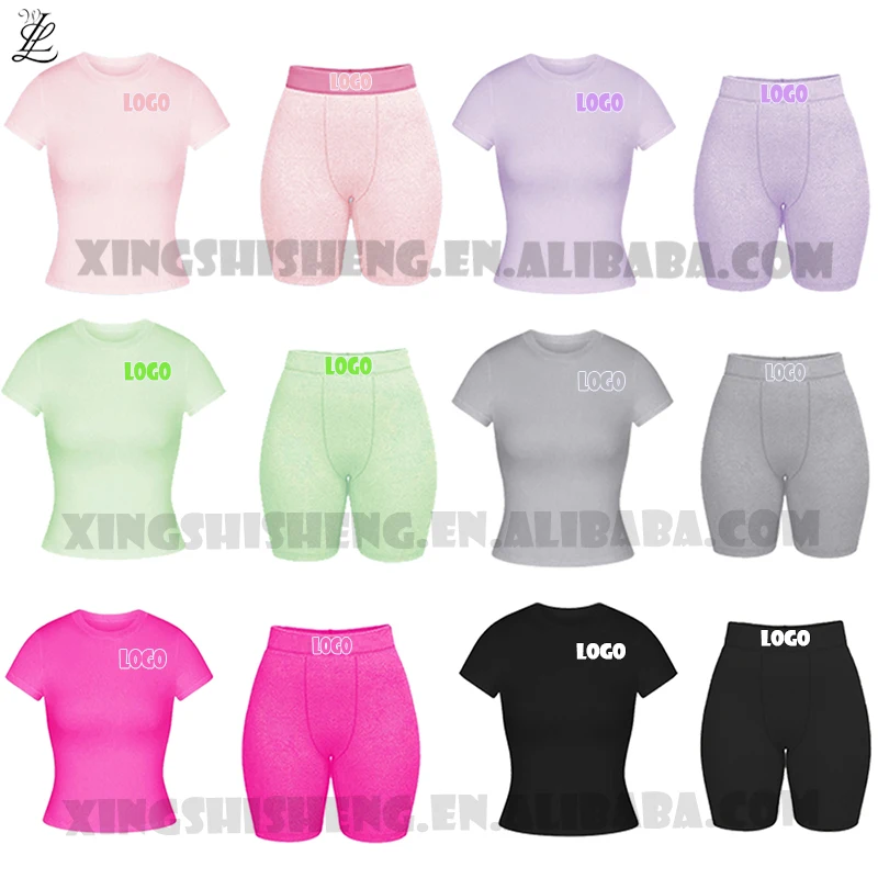 Ribbed Short Pyjama Set