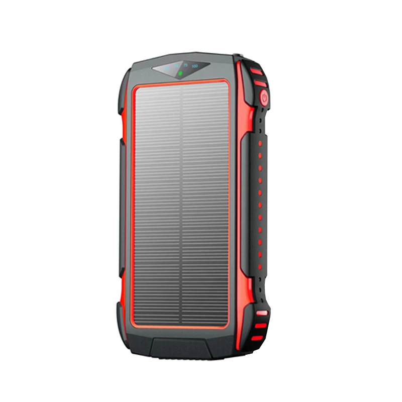 

new outdoor power banks pd 18W qc 3.0 pawer solar charger 20000mah BT wireless phone laptop powerbank, Red, blue, orange, green