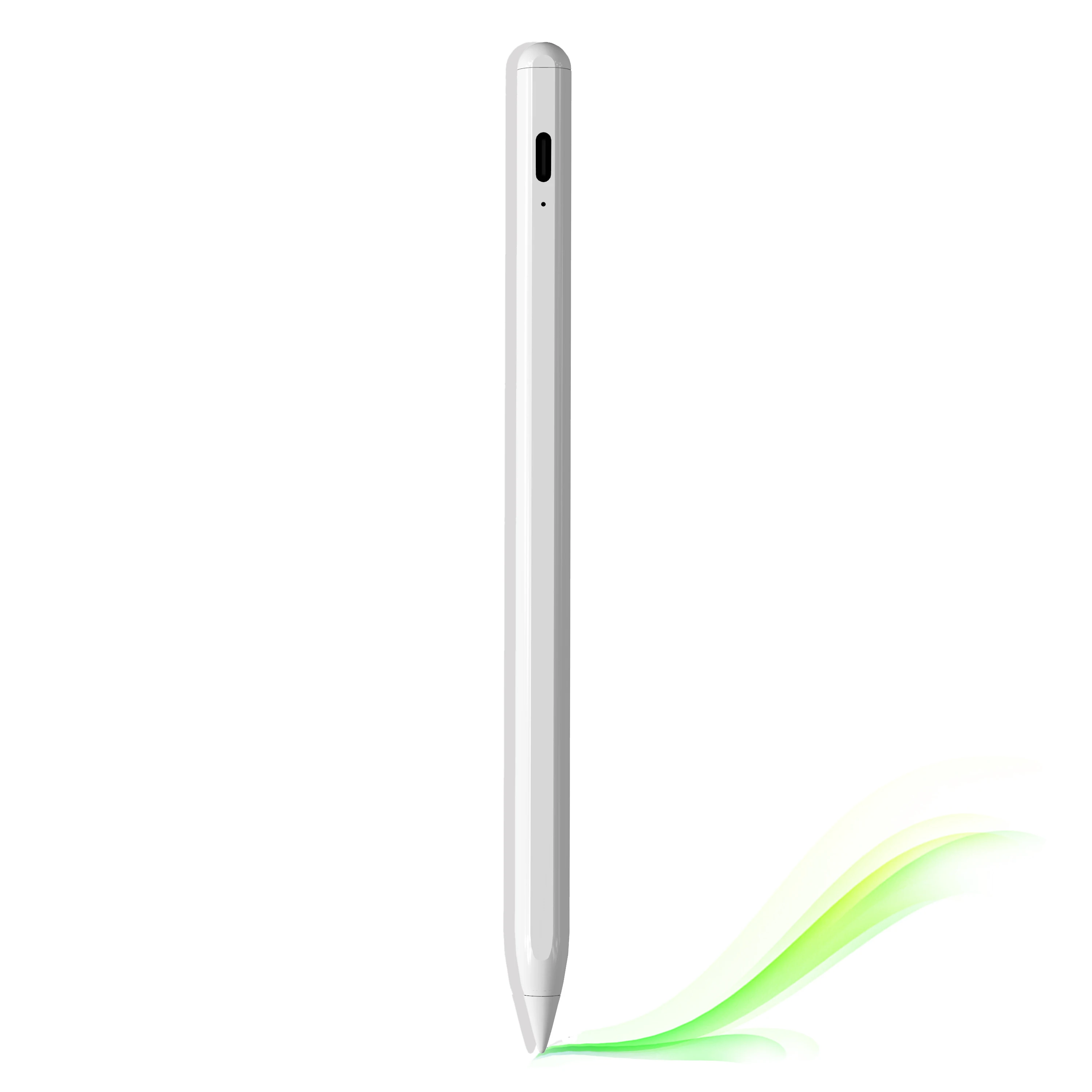 

High-sensitivity pom fine pen tip dedicated handwriting pencil for drawing Apple ipad tablet active capacitive touch stylus, Black,white,silver,blue,grey,origange