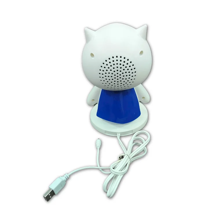 Mini Wired Astronaut USB/3.5mm Plug Alien Speaker Promotion Speaker S6806 Alien - ANKUX.COM