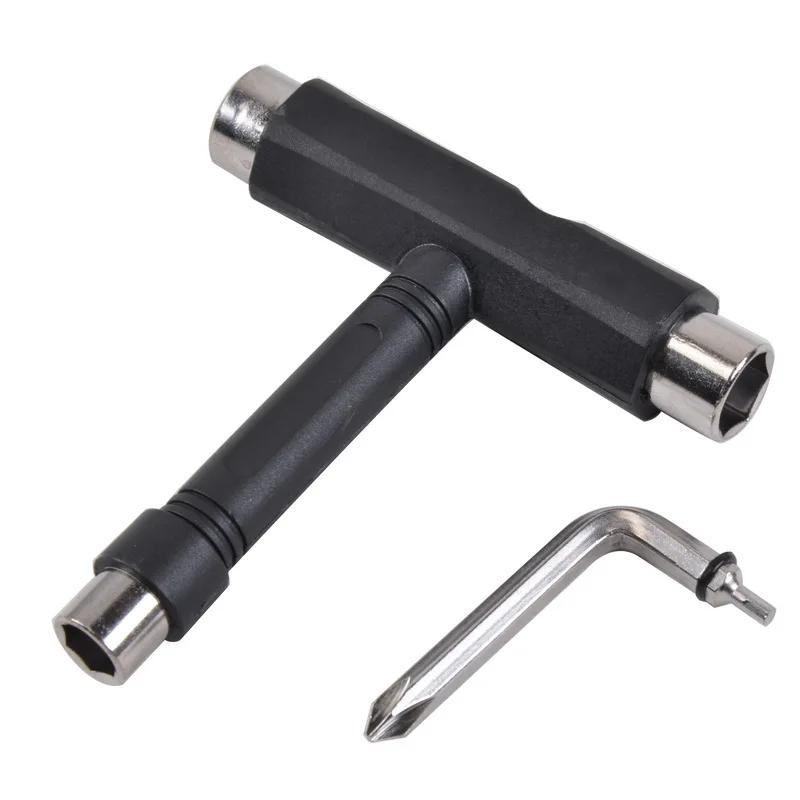 

2021 Skateboard Wheel Repair 3-Hole Wrench T Tool Skateboard