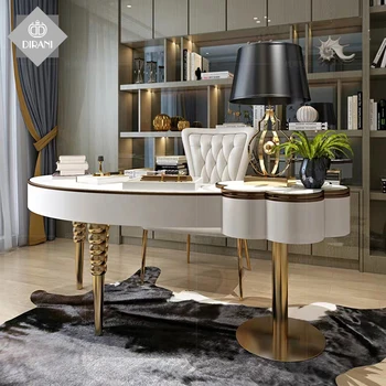 Luxury Home Office Desk Table Modern Wood Home Office Furniture