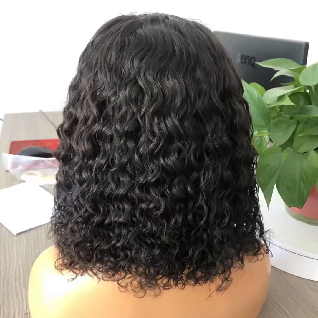 

virgin cuticle aligned hair hd lace curly full lace human hair wig gluless with super fine thin lace very natural looking