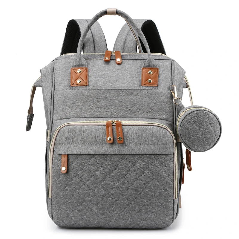 

Dropshipping RTS Waterproof Stylish Multifunction Travel Back Pack Maternity Baby Changing Bags Diaper Bag Backpack, 5 colors