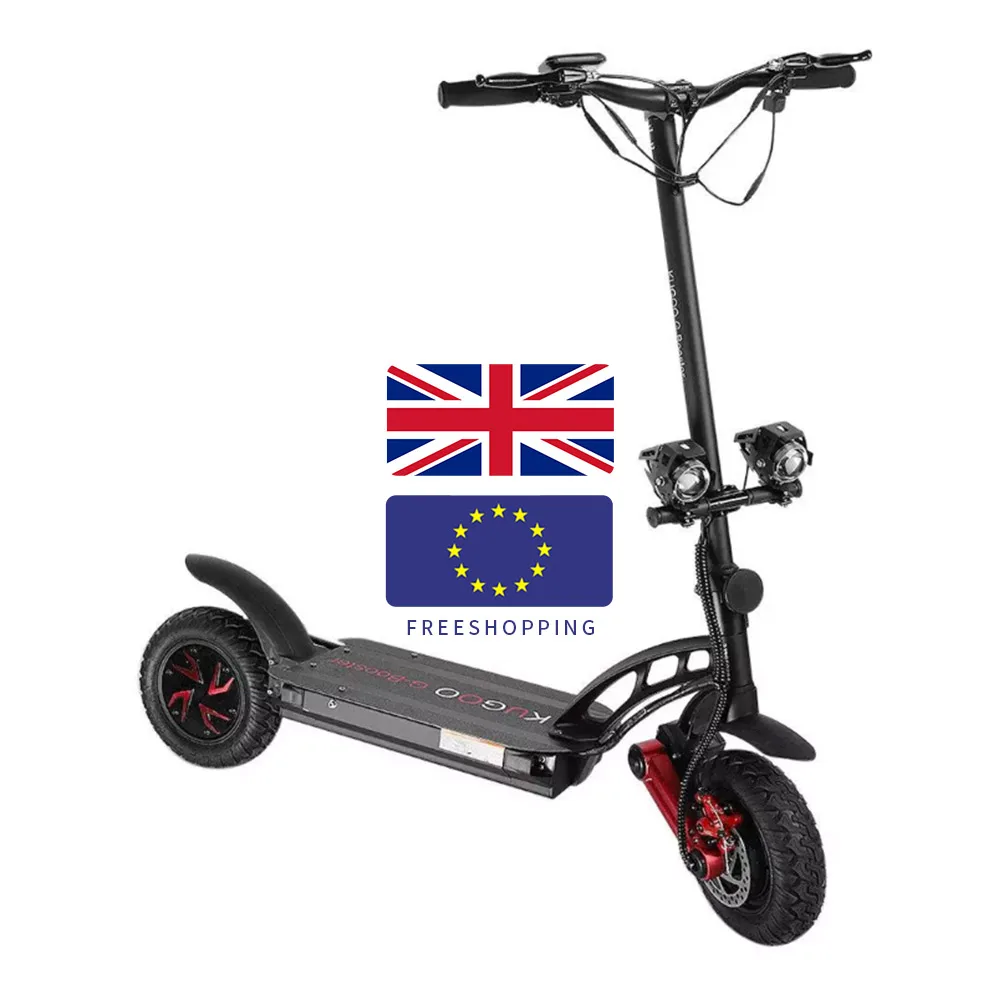 

EU warehouse free shipping WholeSale G-Booster 1600W 10 inch high speed long range Dual Motor Electric scooter for adult