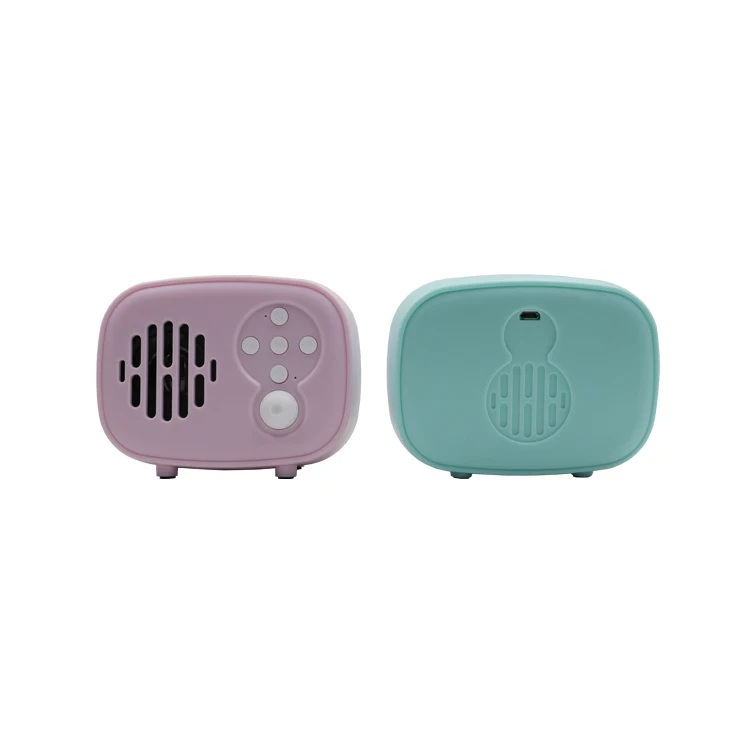 Macaron mini wireless portable stereo music bluetooths speaker small radio size, novelty gifts for teenage girls and housing d - ANKUX.COM