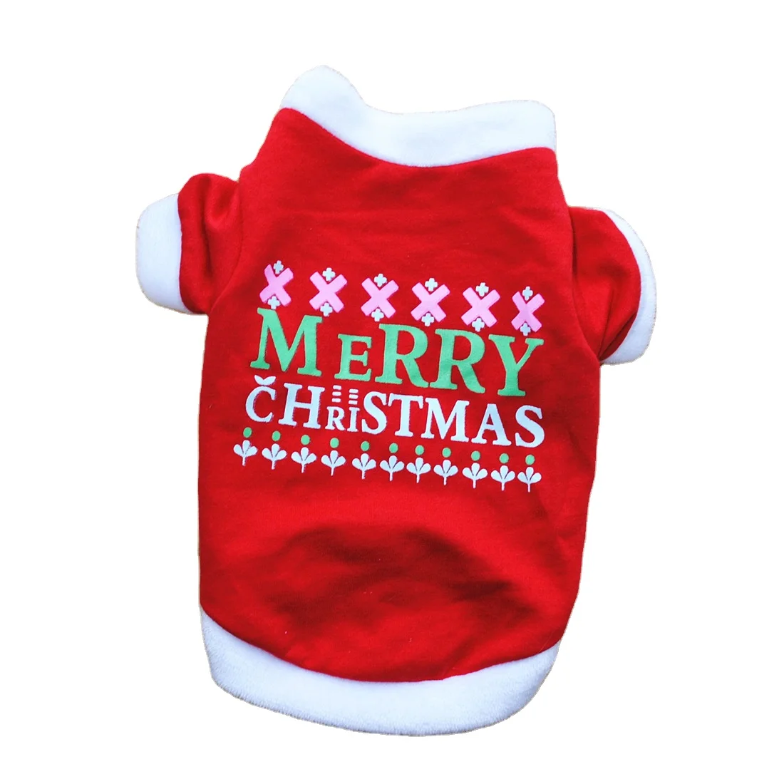 

China Creation Latest Design Winter Stripe Cute Pet Clothing Dog Clothes Christmas