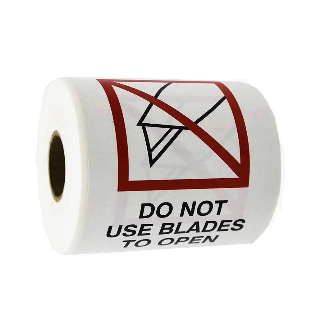 private custom stickers logistics services packaging sticker