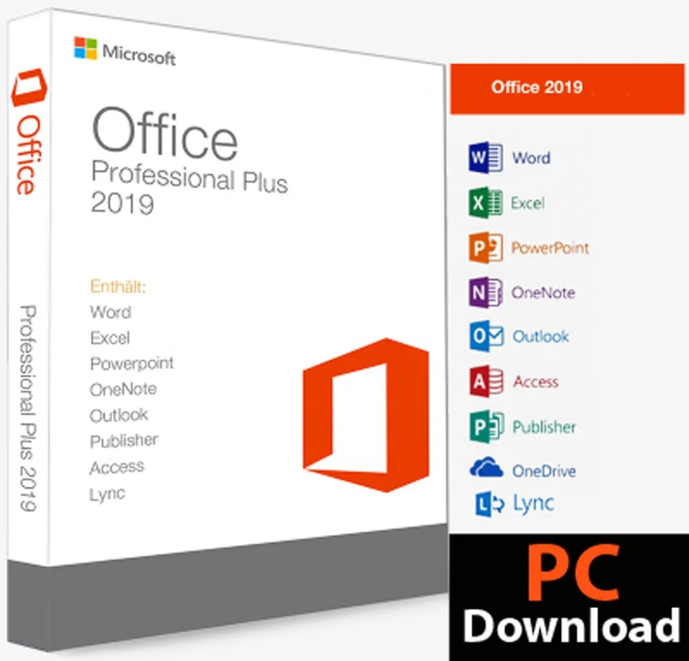 100% Useful Office 2019 Pro Plus DVD Package Original microsoft software office 2019