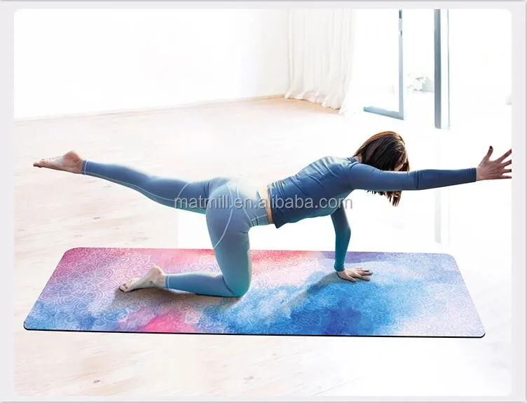 New Product Machine Washable Yoga Mats Full Color Sublimation Printing