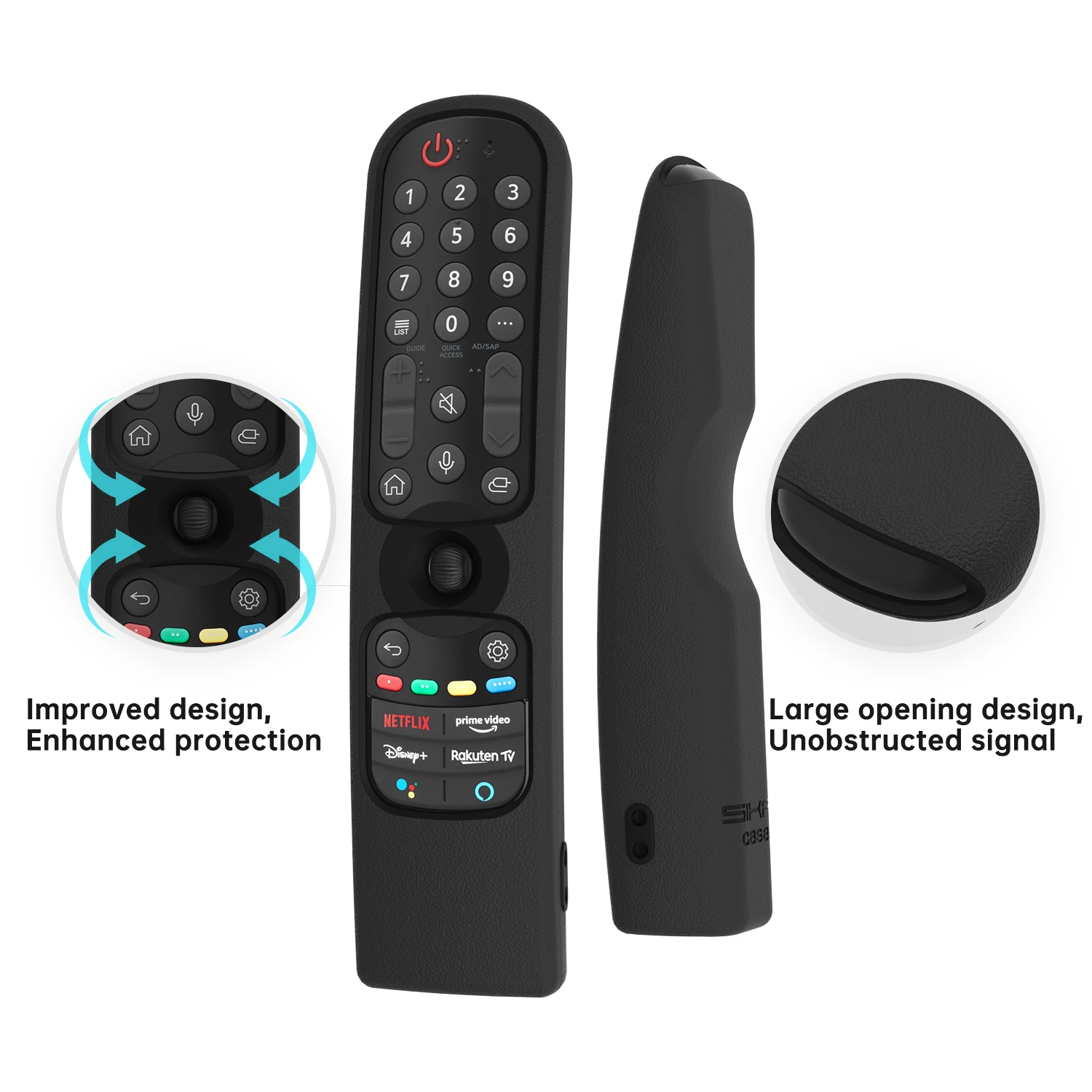 

SIKAI Silicone Protective Remote Control Covers For LG Smart TV AN-MR21 GA for LG OLED TV Magic Remote AN MR21GA Remote Case