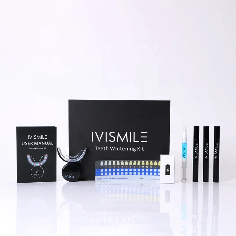 

IVISMILE Professional Peroxide Tooth Whitening Gel Pen Private Logo Home Teeth Whitening System kit