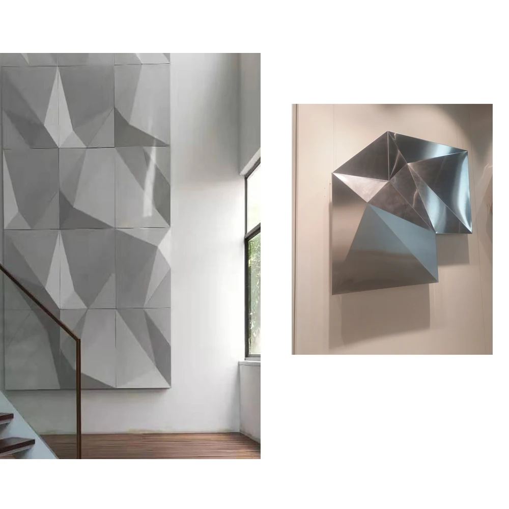 
Outdoor or Indoor Architectural Design Aluminium 3D Wall Panel for Building Curtain Wall or Ceiling System 