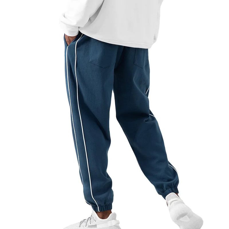 

New Fashion Cotton Plain Loose Drawstring Boys Custom Joggers For Men, Customized