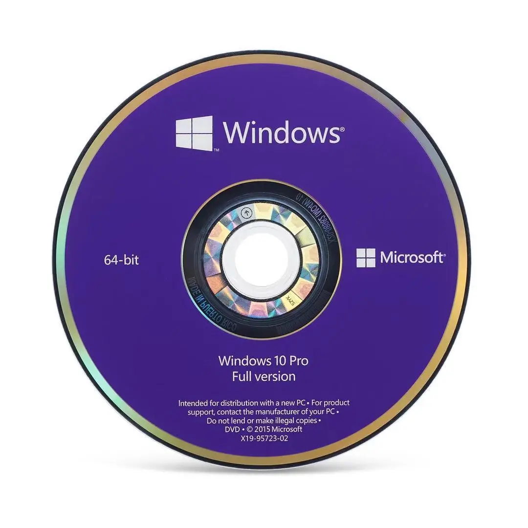 

2021 new style microsoft windows 10 pro oem package computer software operating system