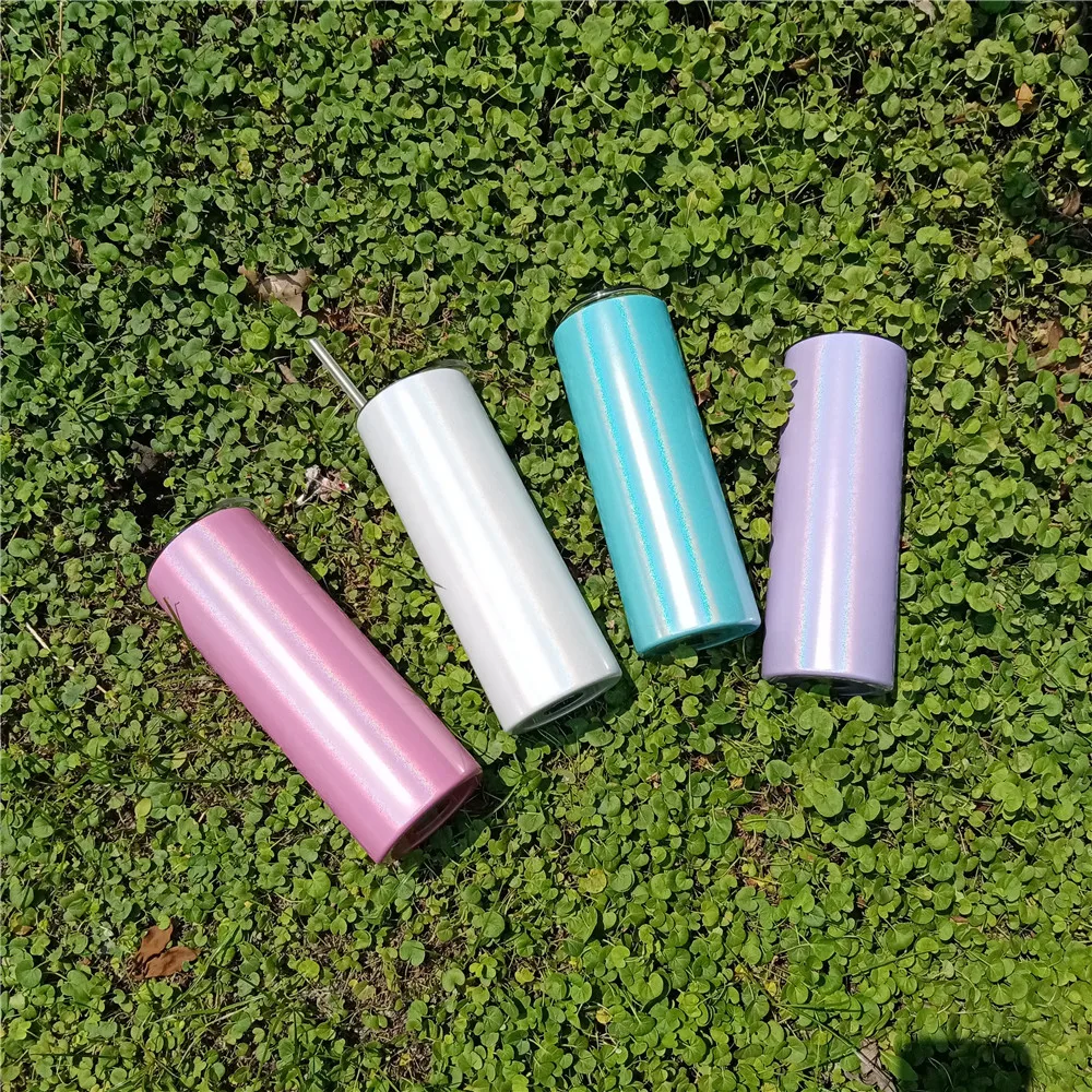 

Hot sale 20oz sublimation stainless steel tumbler straight blanks cup with lid and straw