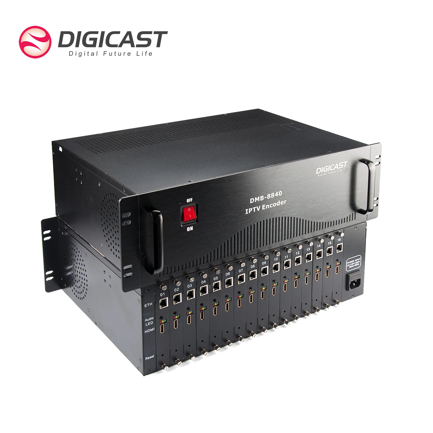 

High Quality Support HTTP/UDP/RTSP/RTMP 16 Channels H.264 Iptv IP video Live Streaming Encoder