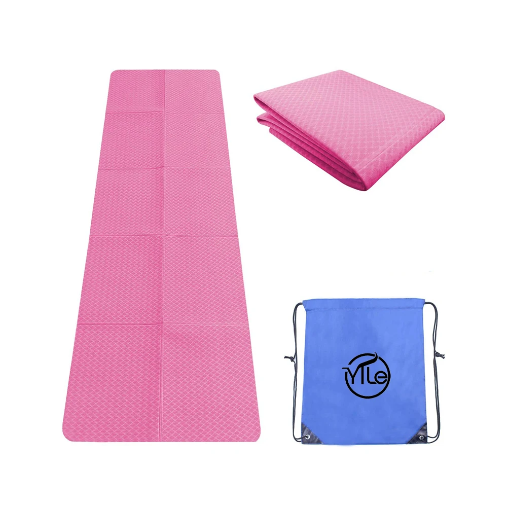 

Custom printed high quality 6mm pvc folable yoga mat yoga mat wholesale, Customized