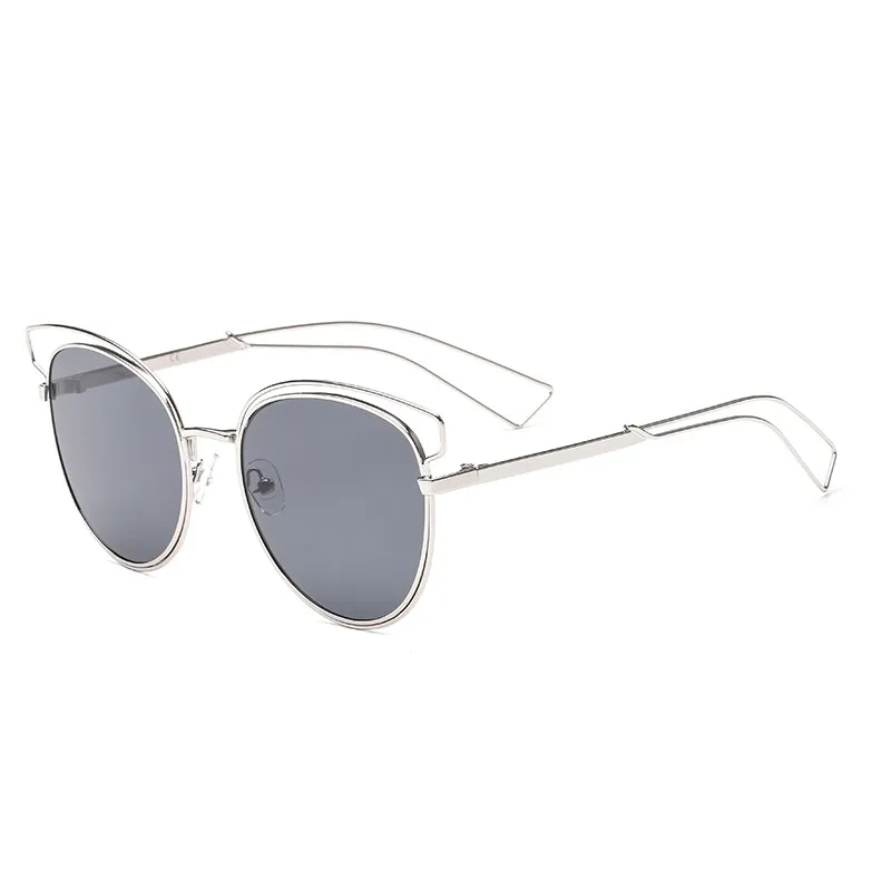 

Promotion Custom CE UV400 Fashion Gold Silver Sun Glasses Women Men Metal Frame Shades Sunglasses