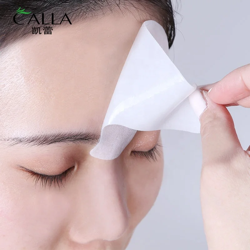 

Best Private label high efficient gel anti-wrinkle forehead patch, White