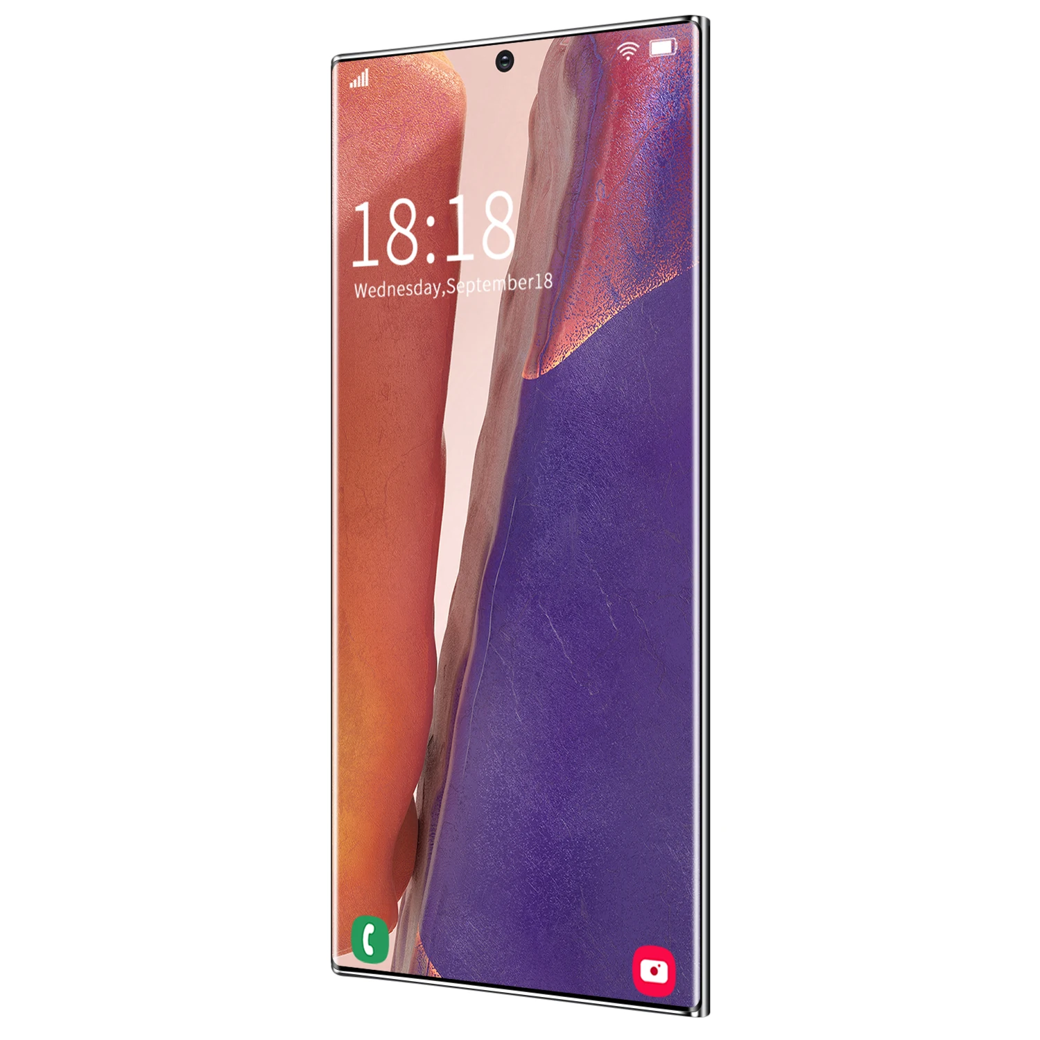 

Original hot model Note20 U + mobile phone with real face unlocking smartphone HD 6.9 large screen mobile phone