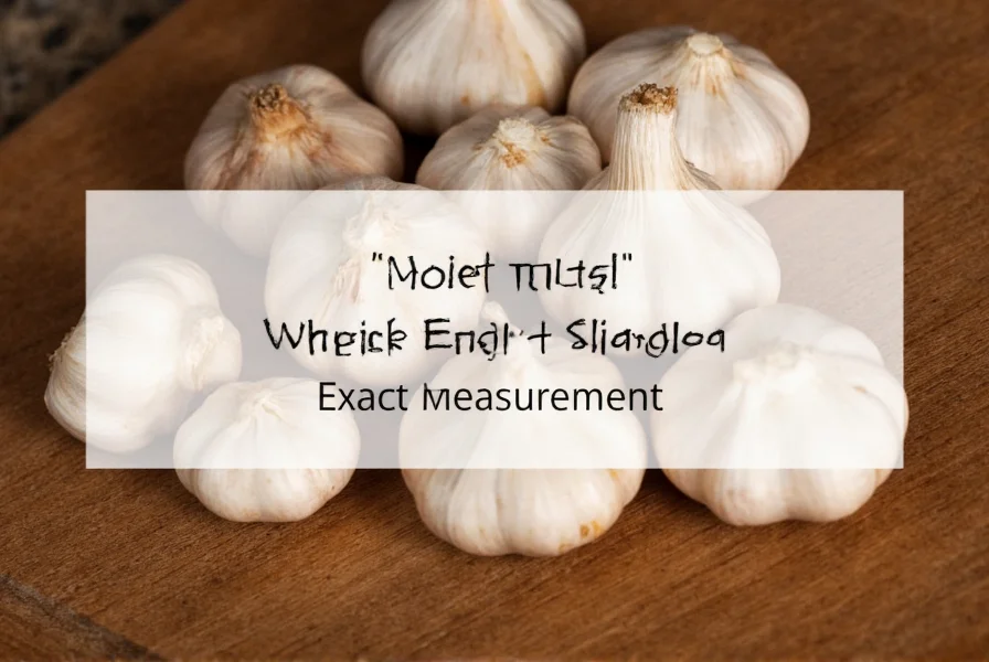 How Much Minced Garlic Equals 2 Cloves: Exact Measurement