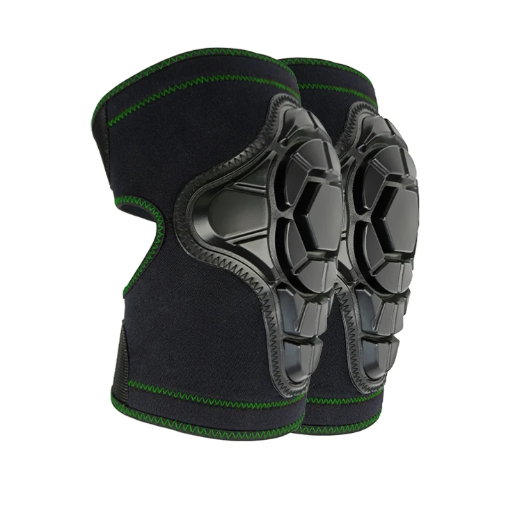 

Hot sale RTS high quality pro biker MTB short elbow knee guard baseball youth pad cushion, Black