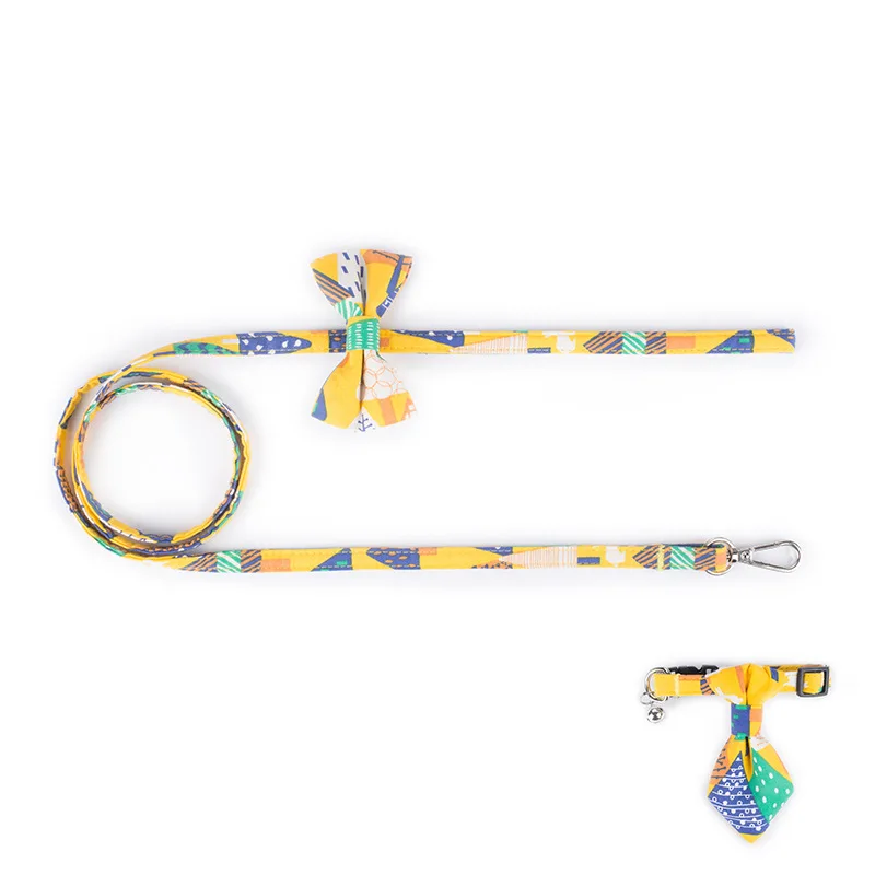 

Adjustable breakaway fabric pet dog collars leashes for small dogs, Many