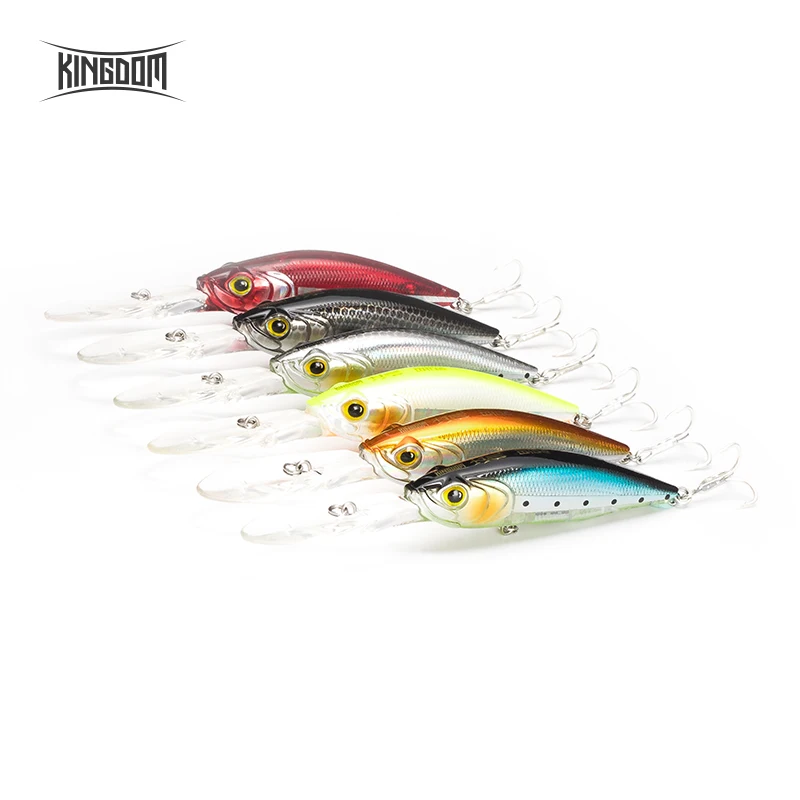 

KINGDOM New Model Fishing lure Floating Minnow Fishing Wobblers Outdoor Fishing Bait Minnow Bait