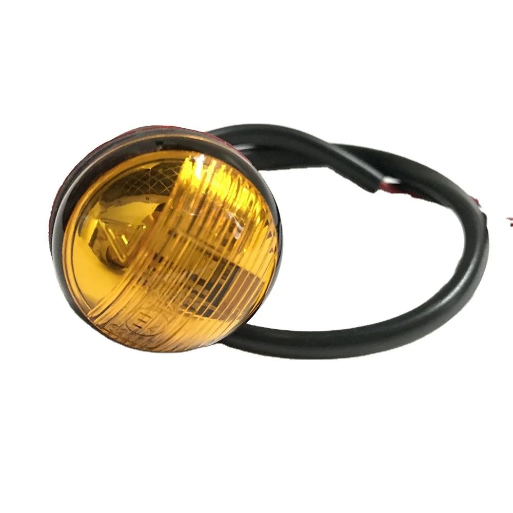 

Free shipping Emark ECE E4 approved 30mm LED Side Direction Indicator lamp amber or clear lens AL30-SDI 3M tape