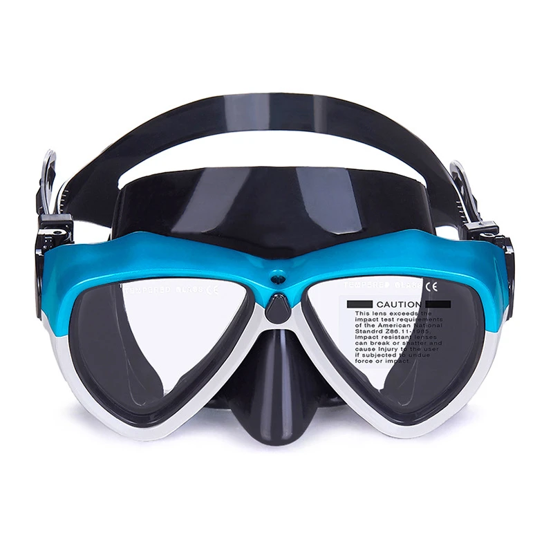 

Customized Tempered Glass Anti Fog Scuba Diving Mask Set, Customized color