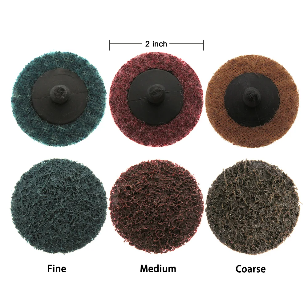 46pcs Sanding Discs Set 2 Inches Quick Change Disc Surface Conditioning