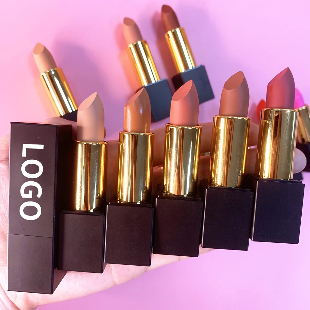 

Wholesale Private Label Makeup Natural Vegan Cosmetic Waterproof Matte Lipstick