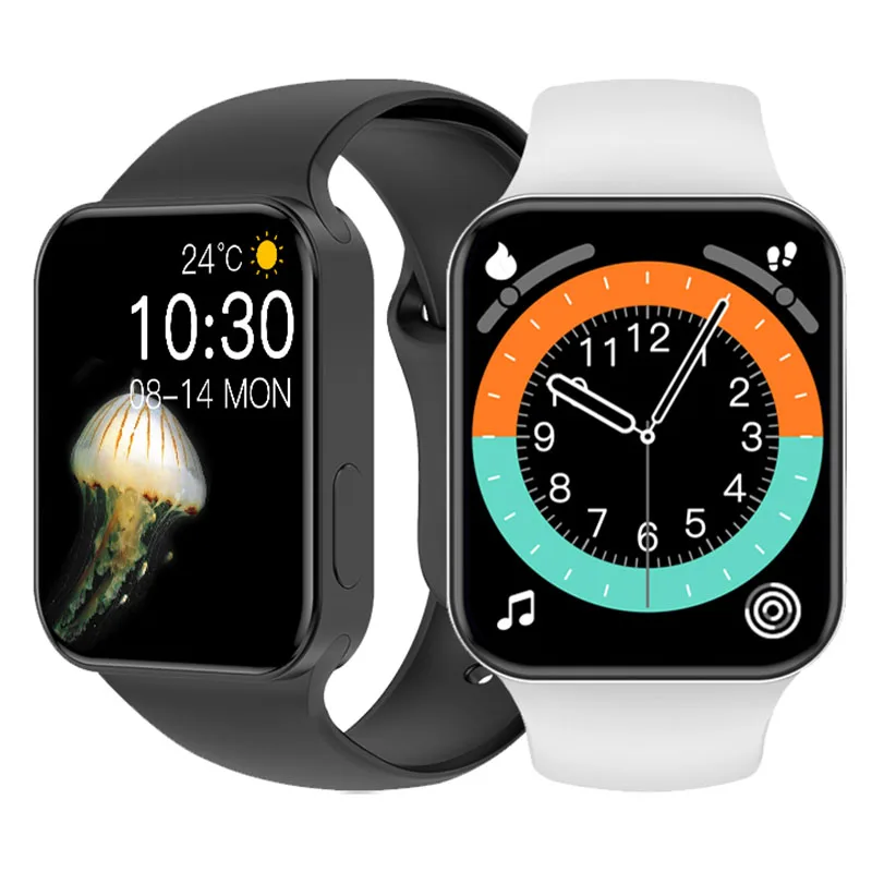 

New Arrivals 2021 Iwo Reloj Inteligente Wearable Devices Smart Watch T100 Plus Sports Fitness Tracker Monitor Seri 7 Smartwatch