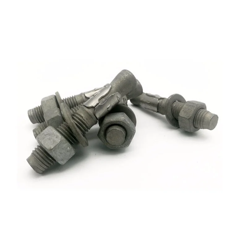 
HDG/GI Wedge Anchor Bolts ISO9001 Certificate 