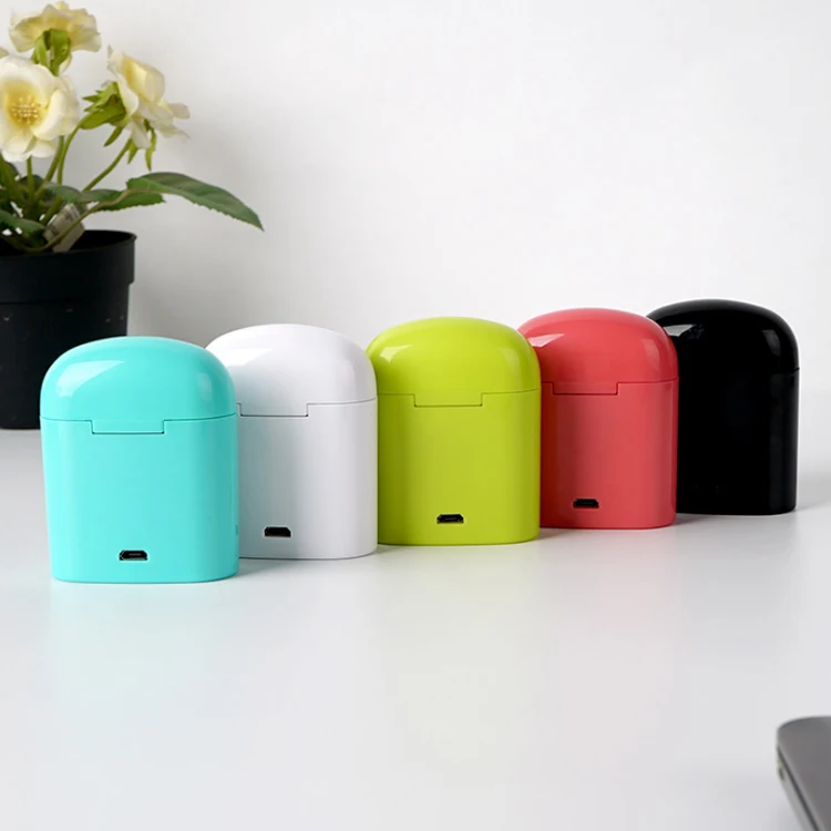 

Hot sale Hand Free Wireless BT Earphones Earbuds Headphone Ear pods i7s TWS