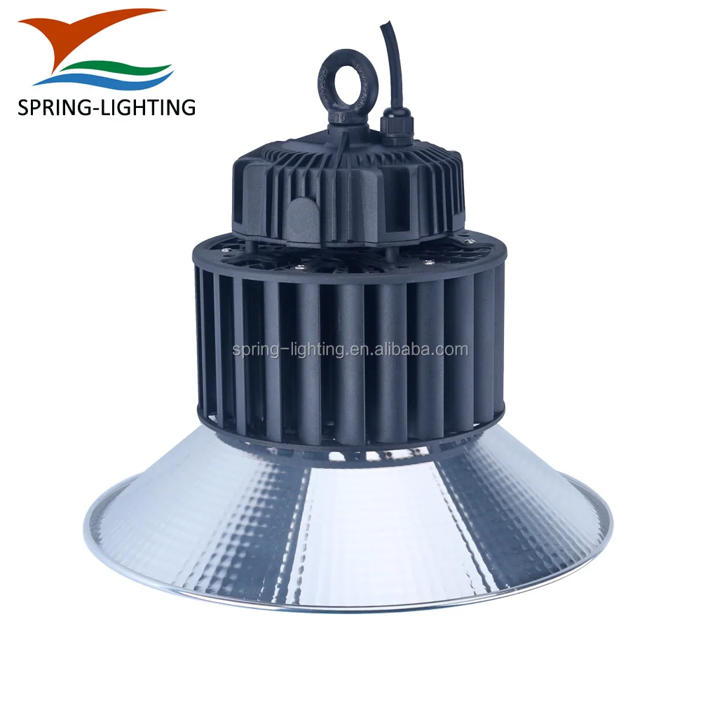 CE ROHS Industrial Aluminium high bay led light 150W 200W  for industrial reflector high bay led lighting