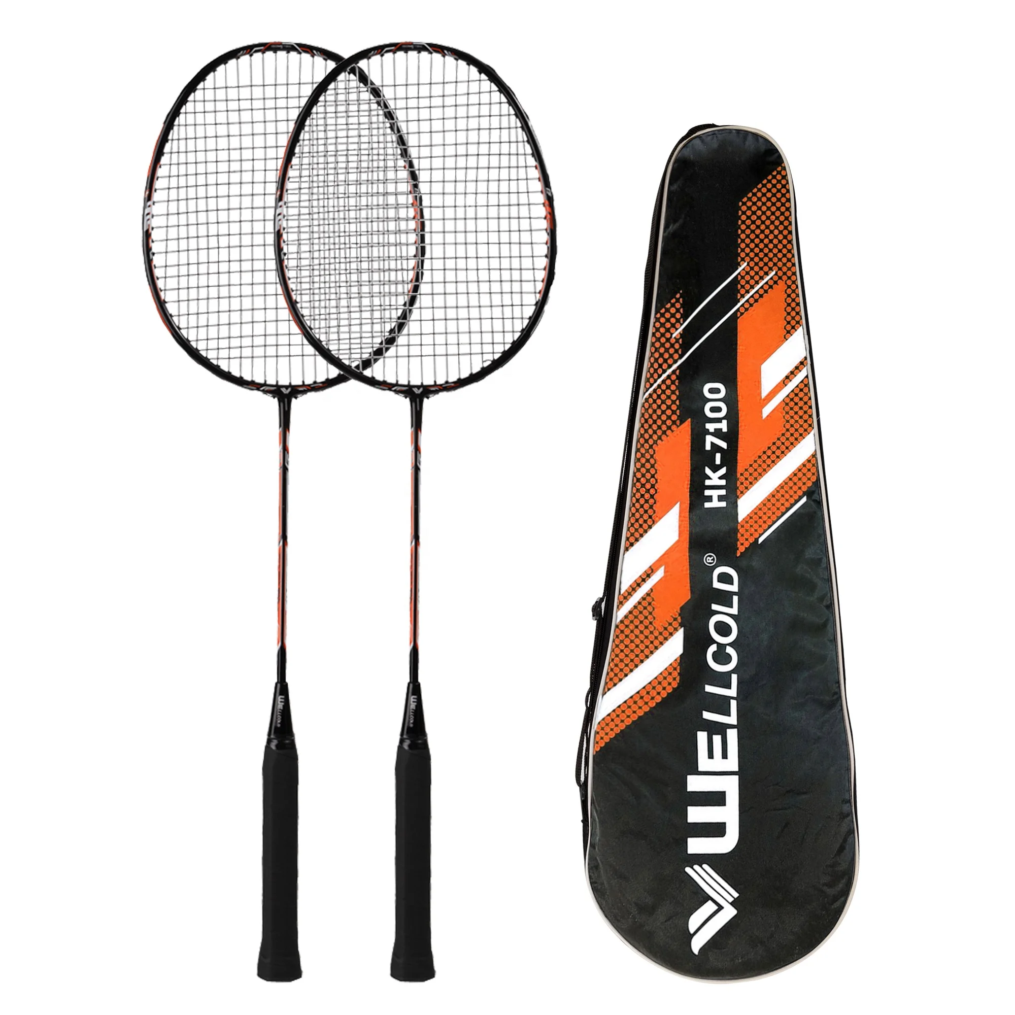 

Professional design badminton rackets and bag,badminton racquets for outdoors, Black,blue,customized