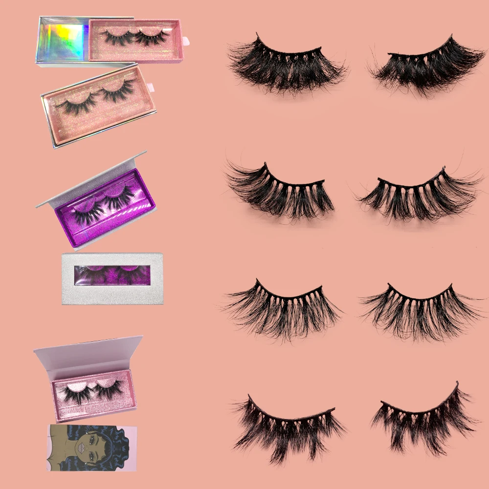

25mm Mink Eyelashes Vendor,Wholesale Mink Eyelash Custom Label Private Label,Natural Lashes 3D Mink Eyelashes, Natural black