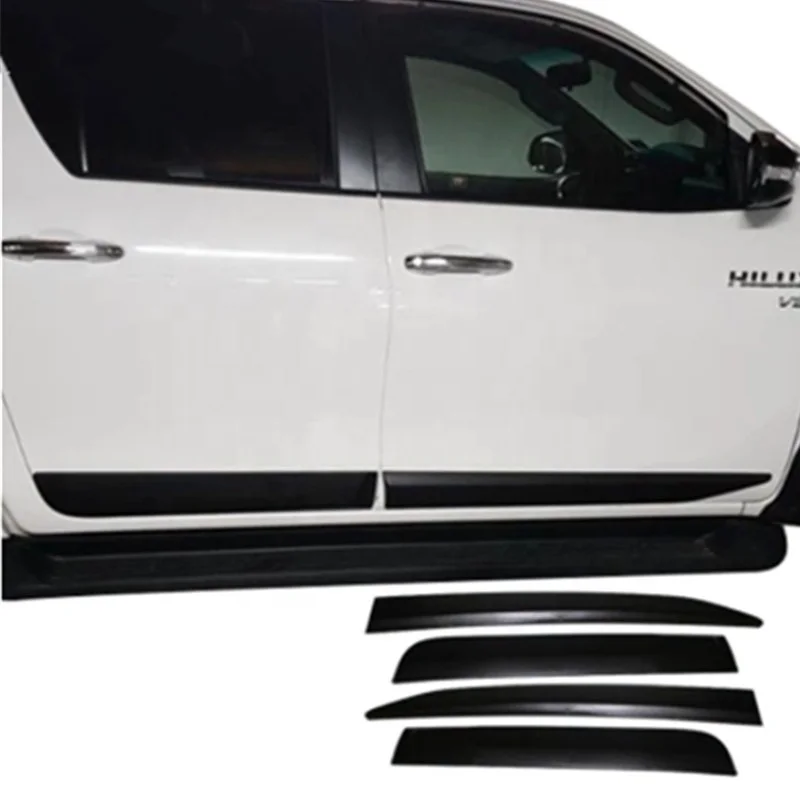 

Hilux Revo 2015 BODY CLADDING MUD GUARD For Hilux Revo 2015 2017 Cladding Car Accessories