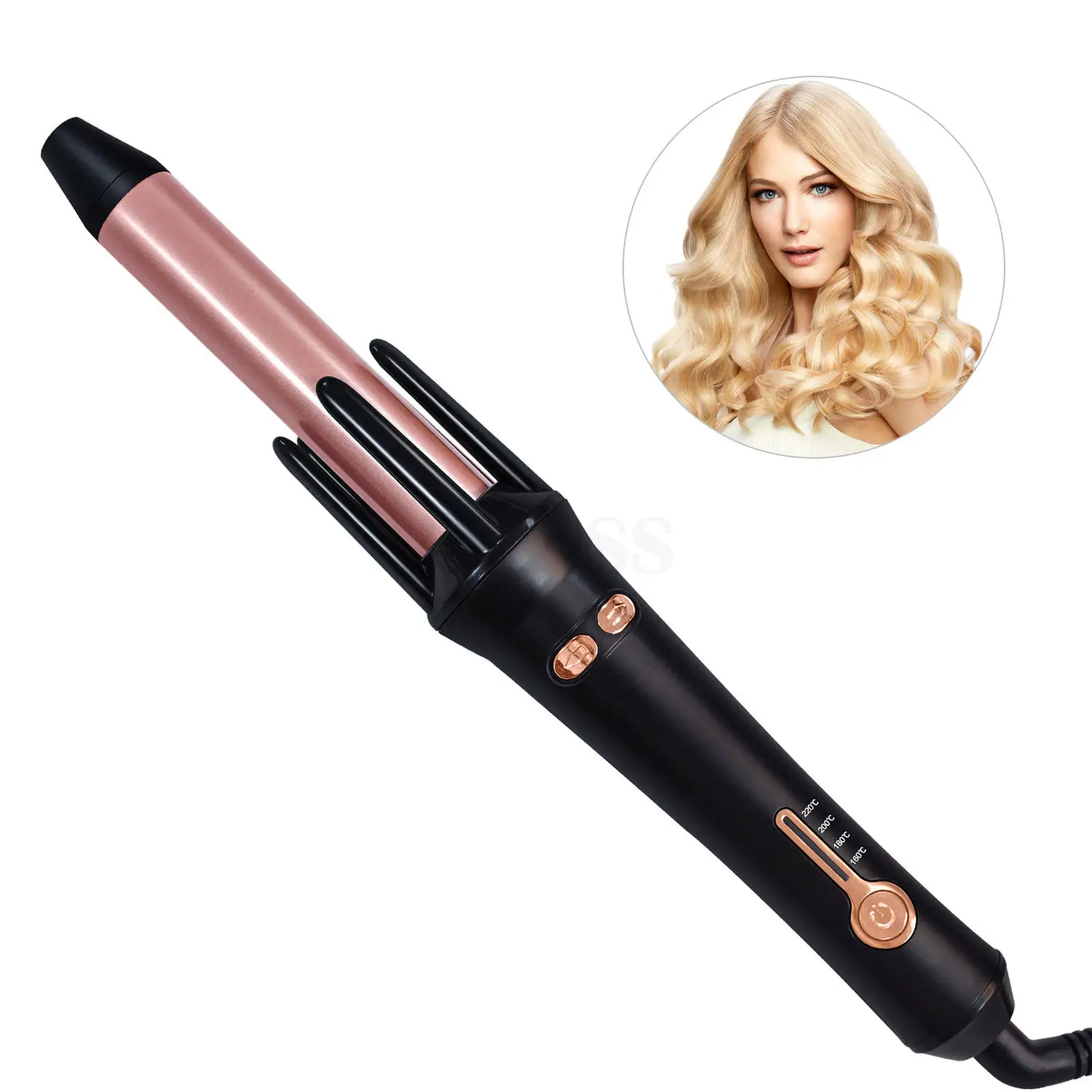 

Low Price Wholesale Ceramic Negative High Performance Led Display Professional Hair Curler