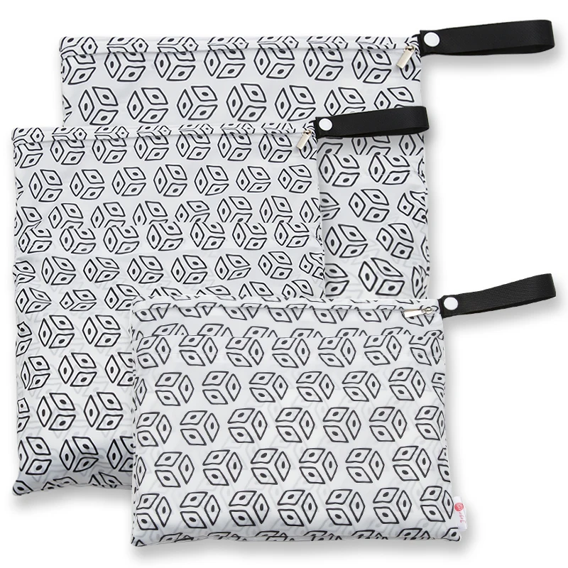 

Wet Bag Customise Packaging Wet Bag Kids Baby Cloth Waterproof Zipper Wet Bag
