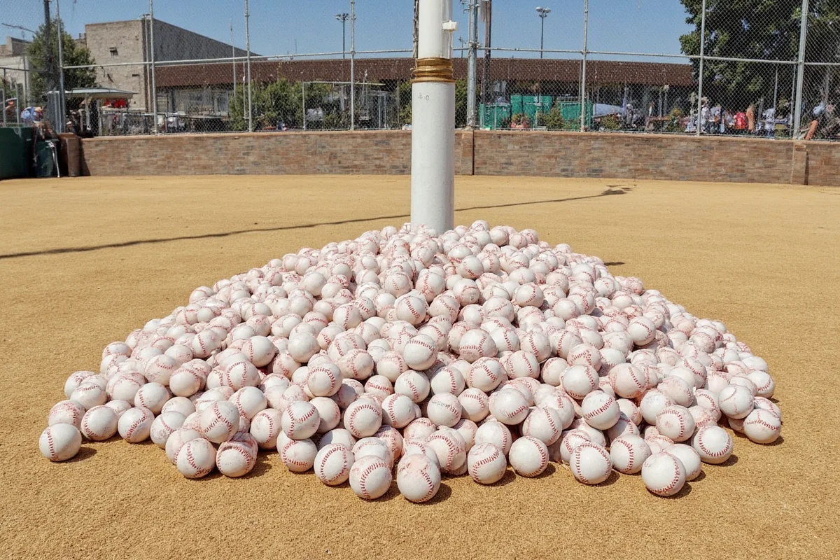 how many baseball are used in a mlb game