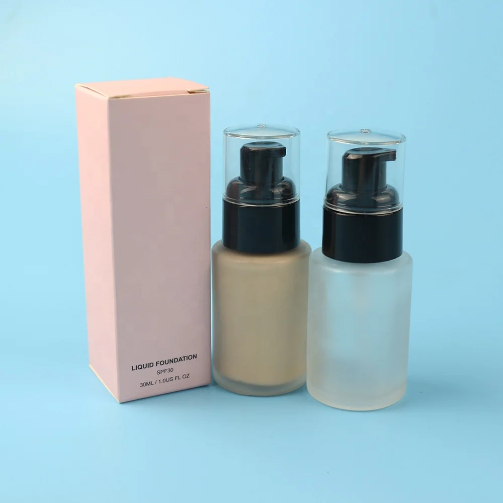

Professional Make Up Liquid Foundation Skin Lightening Full Coverage Matte Foundation