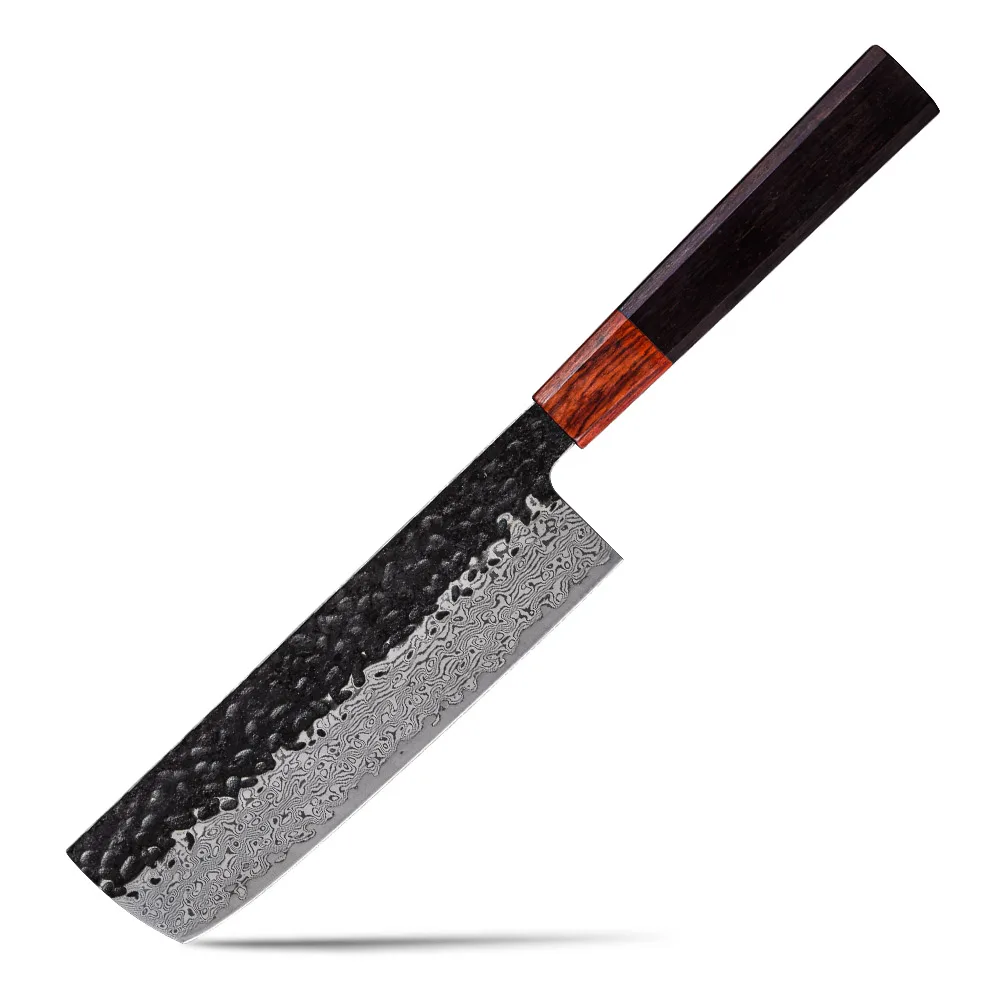 

Professional Handmade Damascus Japanese Nakiri Vegetable Knife