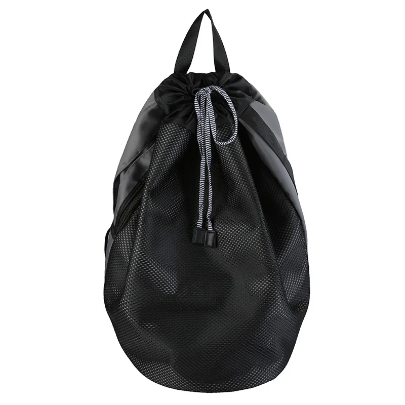 

Football Custom Basketball Backpack Soccer Draw String Waterproof Drawstring Sports Backpack, Black,grey,red
