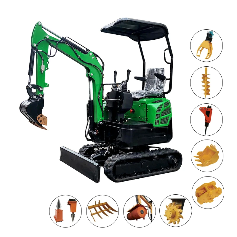 

New Mini Excavator Prices 1300kg Excavators Small Digger with CE EPA for Sale