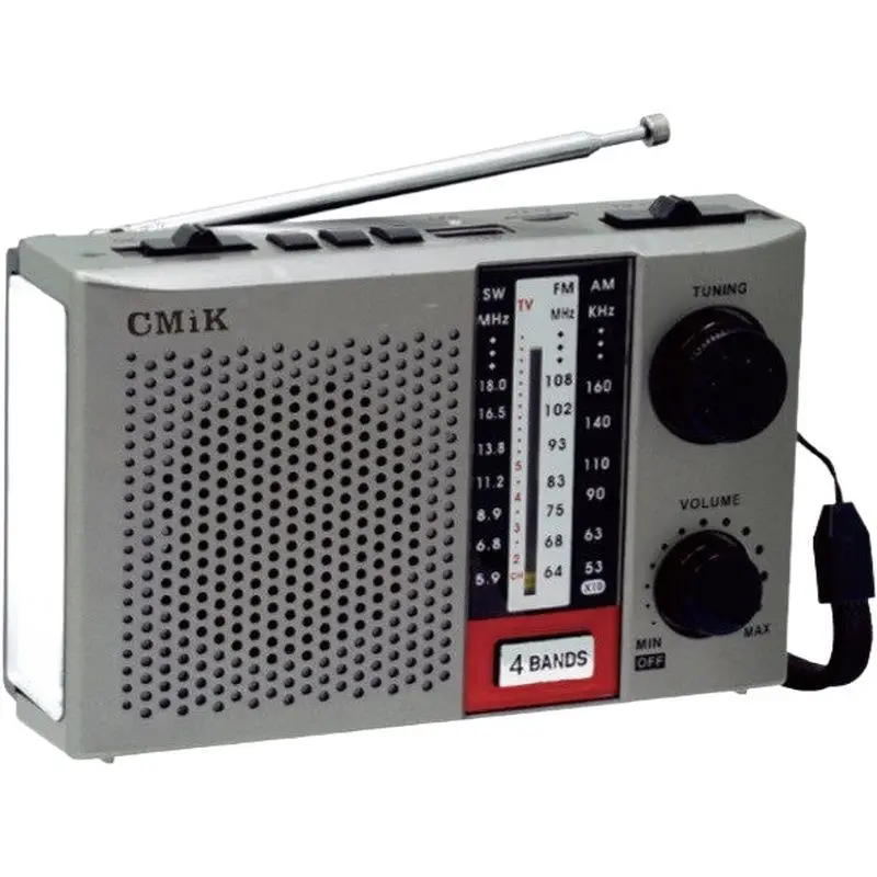 

cmik mk-938 with led light and torch light shortwave antique long range old vintage other am/fm/sw1-2 band home portable radio