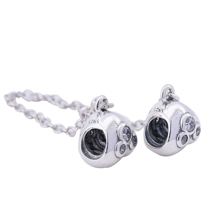 

Hot selling products 2021 safety chain charm 925 silver DIY bracelet accessories basic chain